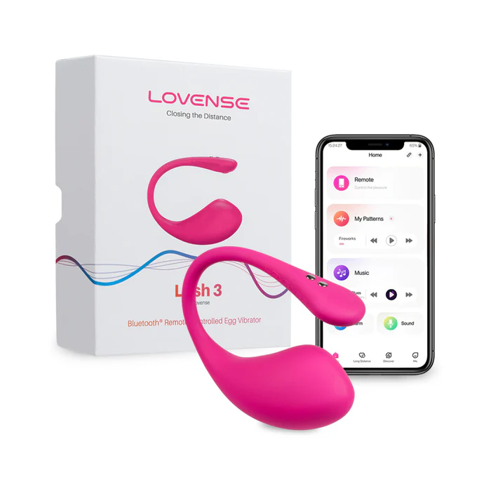 Lush 3 Bluetooth Remote-Controlled Egg Vibrator
