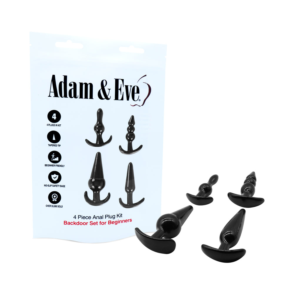 Adam & Eve | 4-Piece Anal Plug Kit